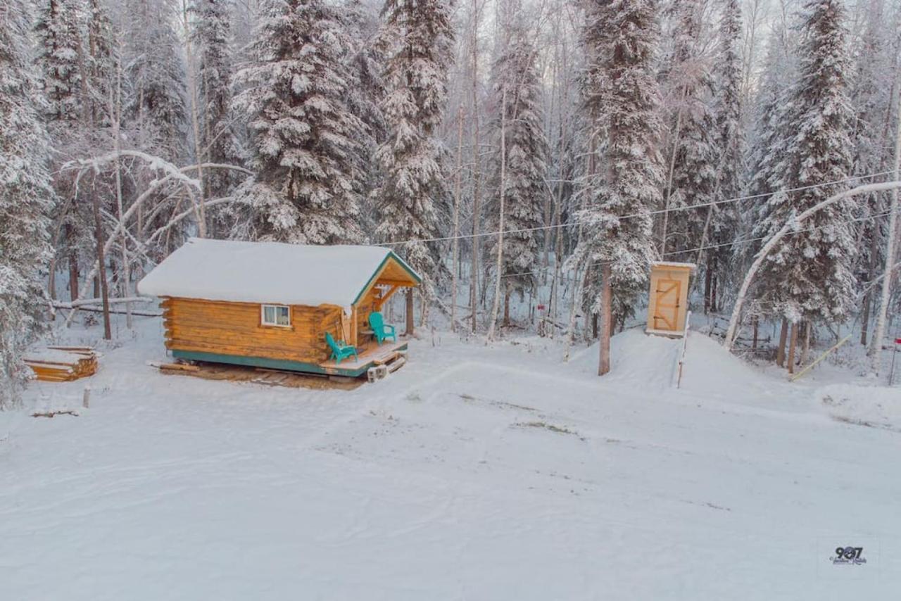 Studio Log Dry Cabin| Aurora Views! Fairbanks Eksteriør bilde