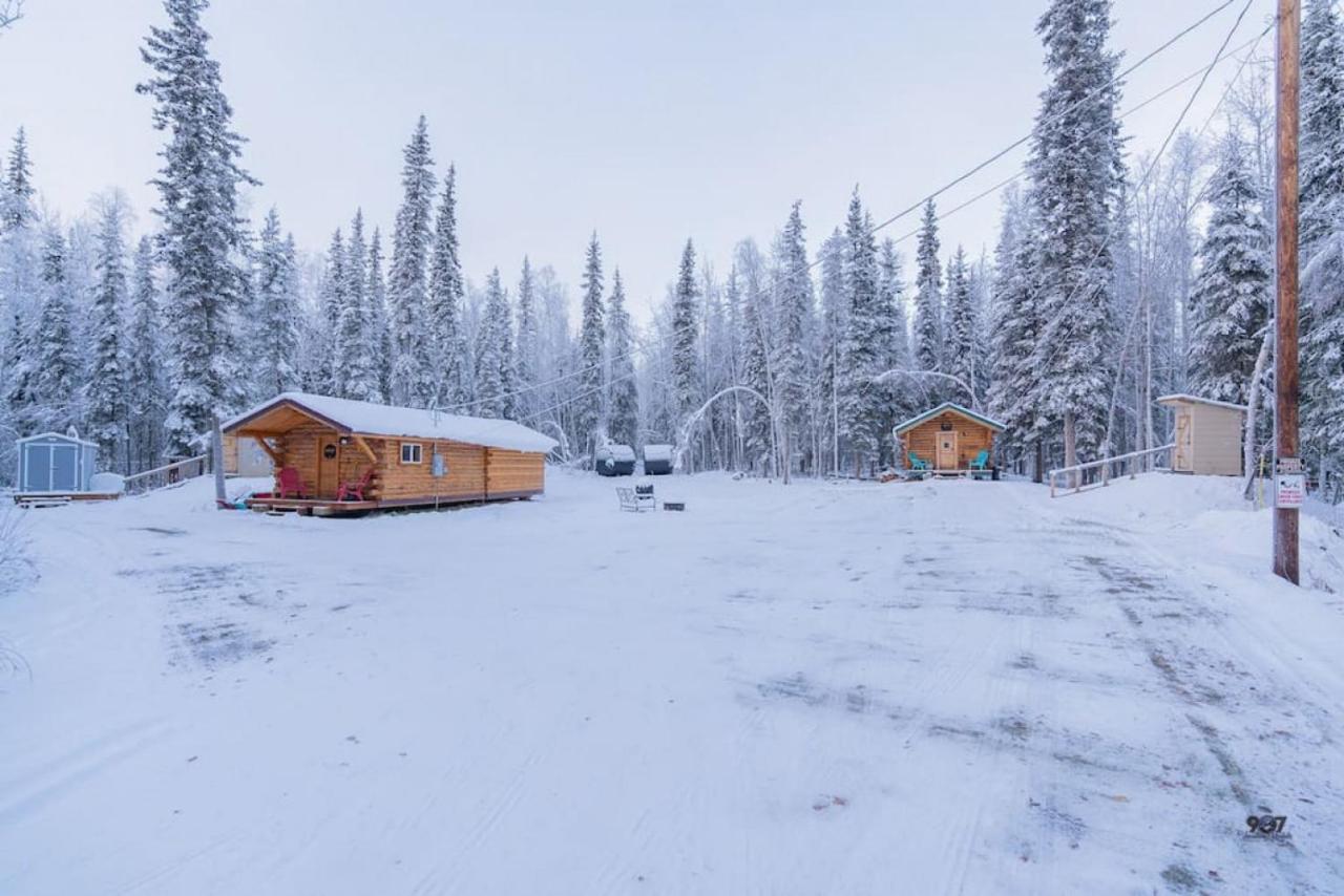 Studio Log Dry Cabin| Aurora Views! Fairbanks Eksteriør bilde