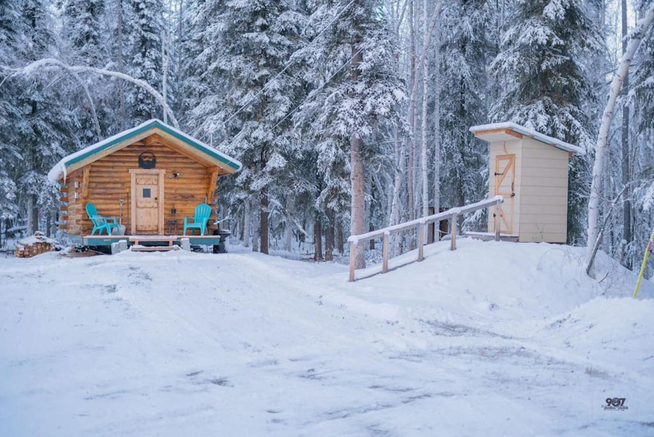 Studio Log Dry Cabin| Aurora Views! Fairbanks Eksteriør bilde