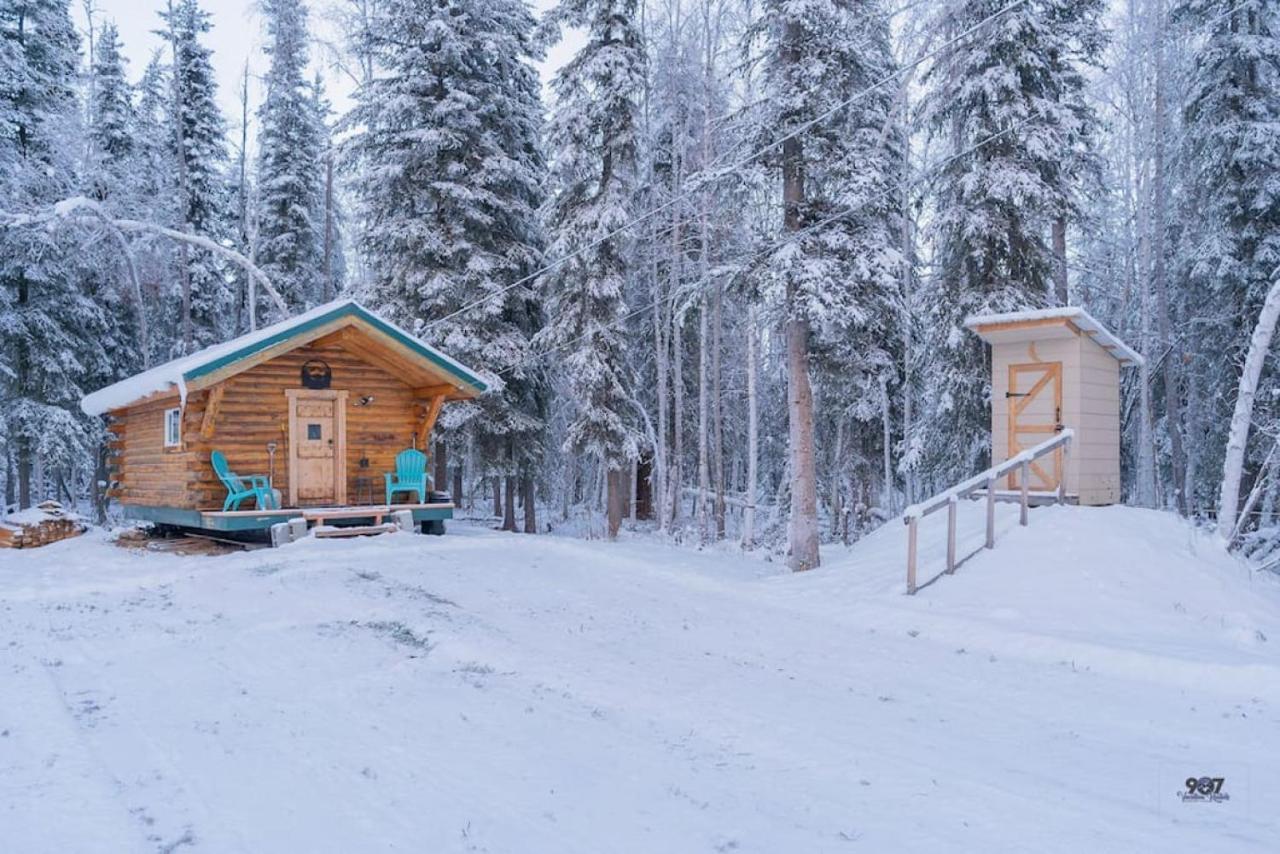 Studio Log Dry Cabin| Aurora Views! Fairbanks Eksteriør bilde